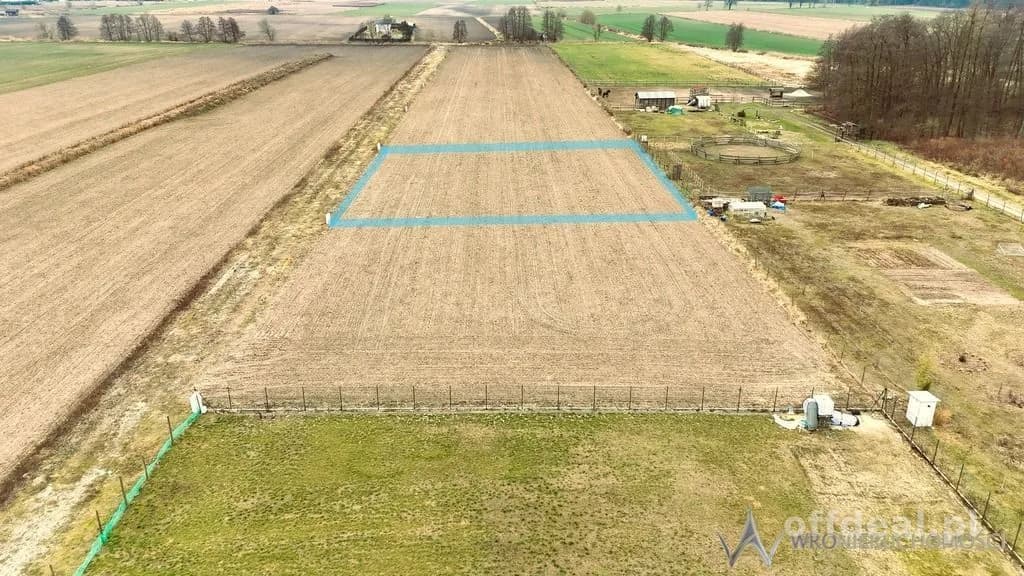 Jeszkowice działka z PnB - 1070 m2