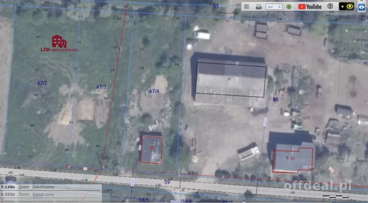 Działka budowlana blisko morza