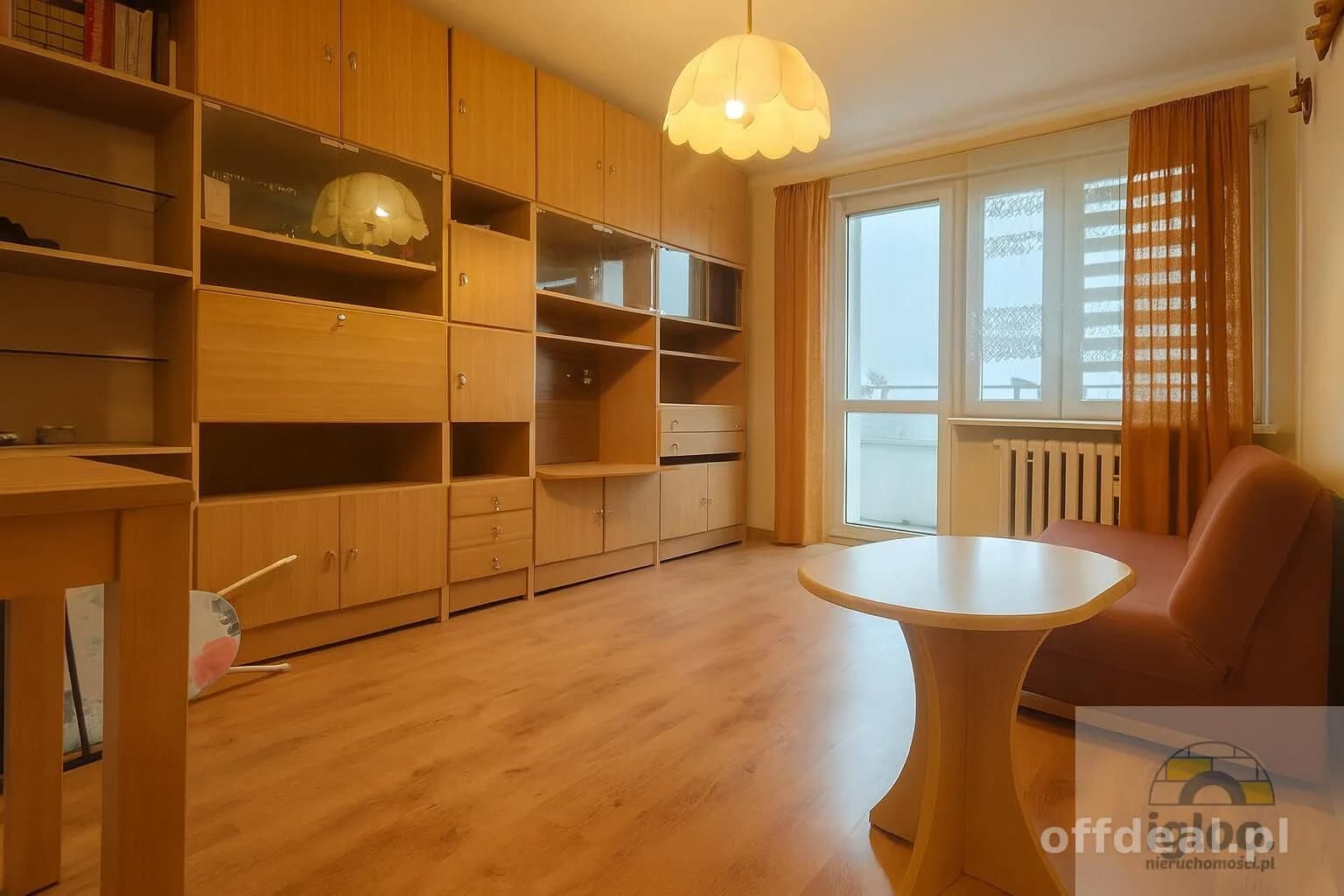 2 Pok + widna kuchnia balkon