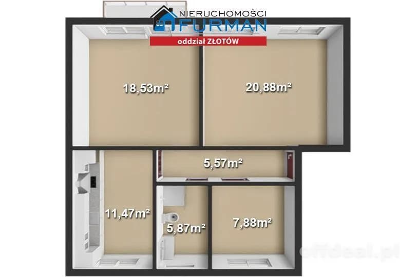 appartement à vendre à Sławianowo | 70,2 m²