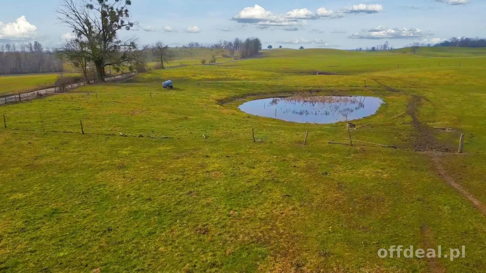 Mazury działka w otoczeniu lasów i jezior