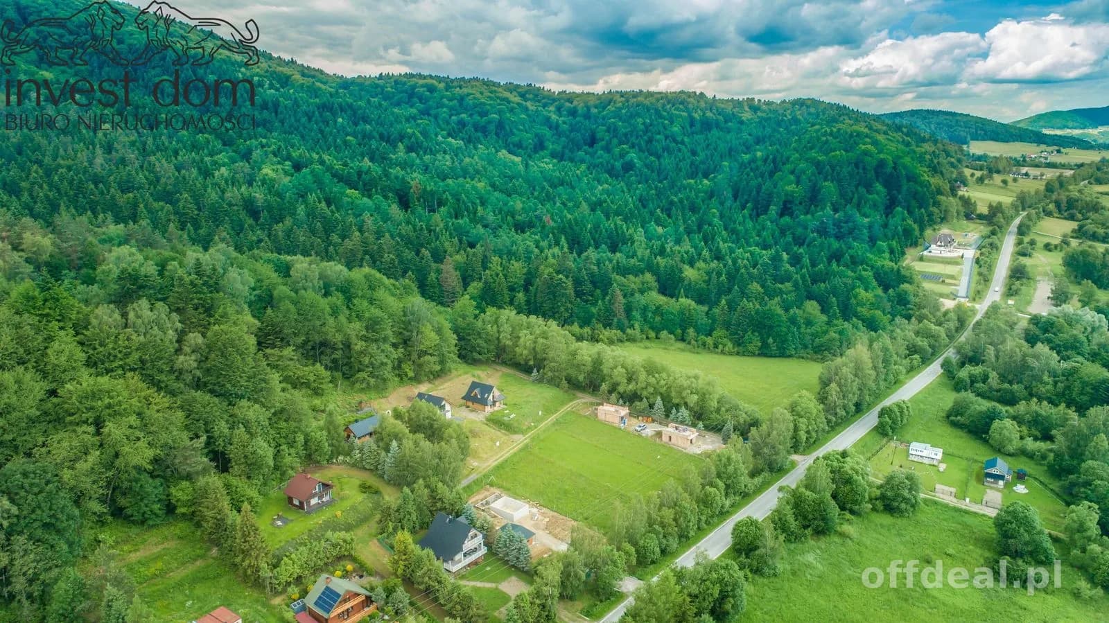 Dom pod lasem nad jeziorem Klimkówka, Beskid Niski!