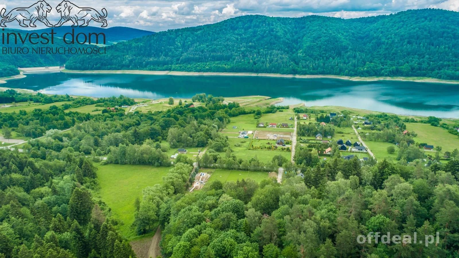 Dom pod lasem nad jeziorem Klimkówka, Beskid Niski!