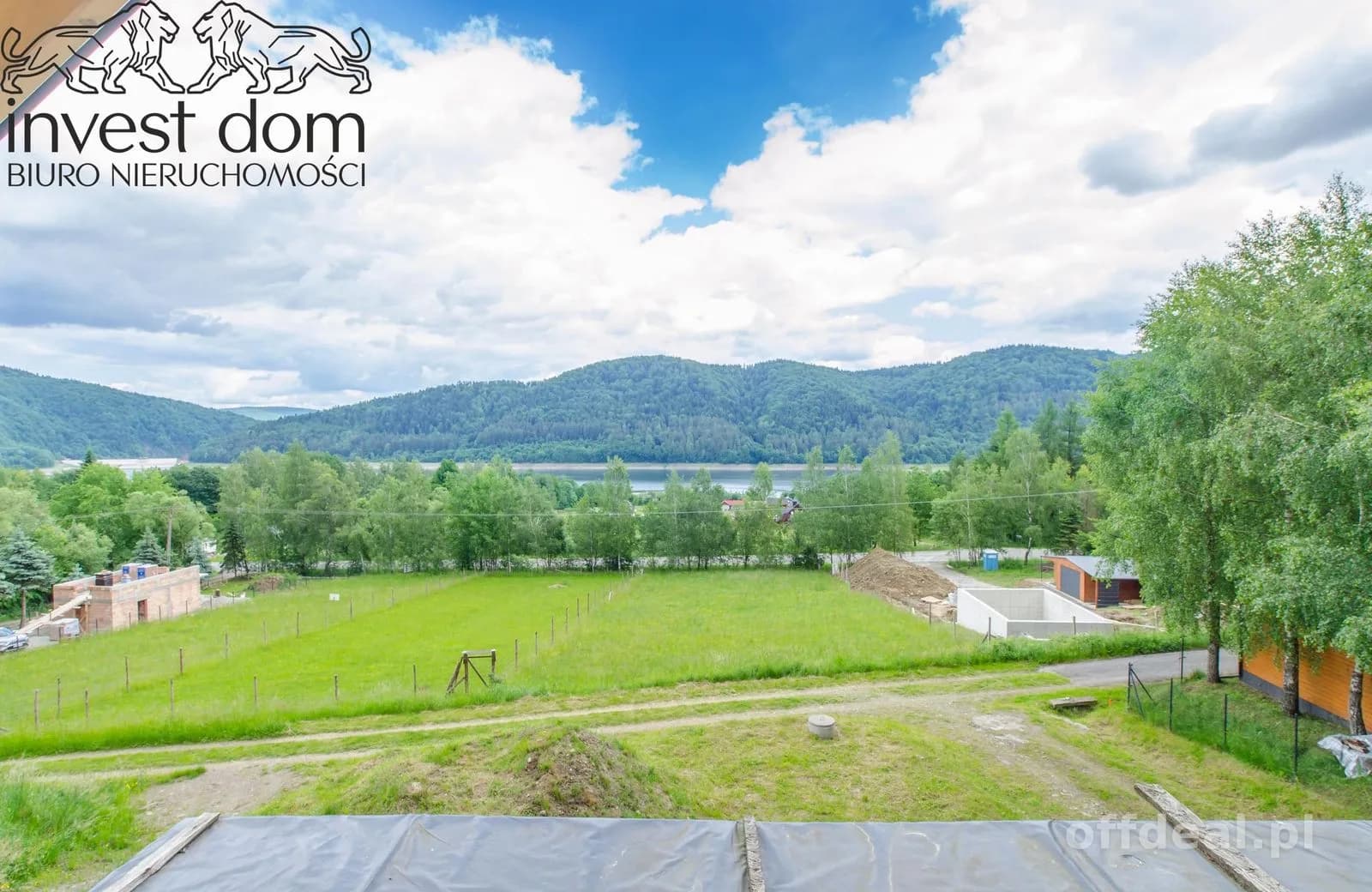 Dom pod lasem nad jeziorem Klimkówka, Beskid Niski!