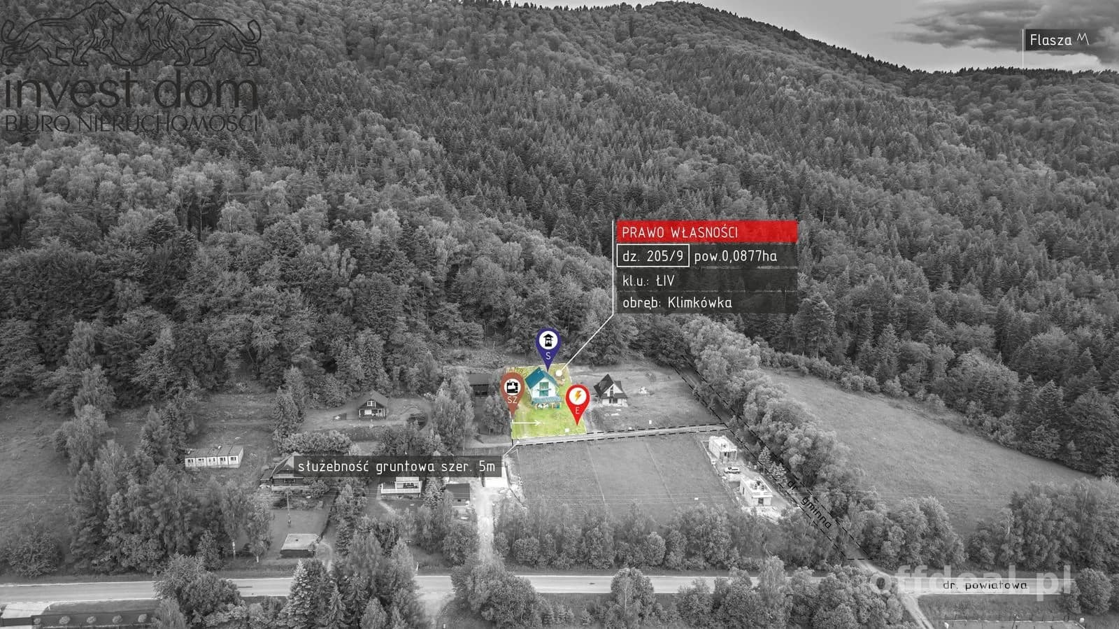 Dom pod lasem nad jeziorem Klimkówka, Beskid Niski!