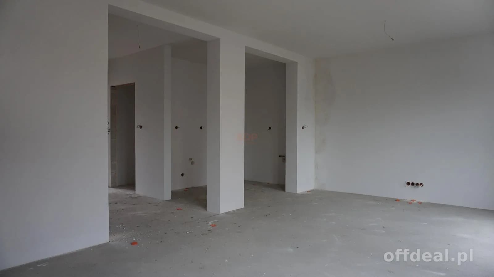 Bliźniak 140 m2, działka 450 m2. Stan deweloperski.