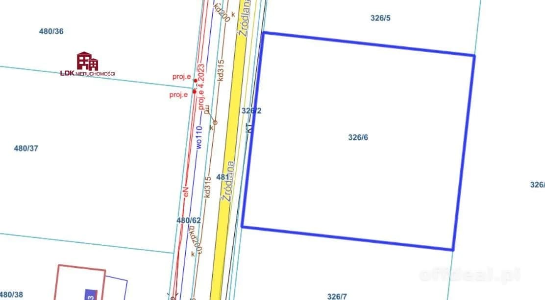 Atrakcyjna działka z planem – Przytok k. Zielonej