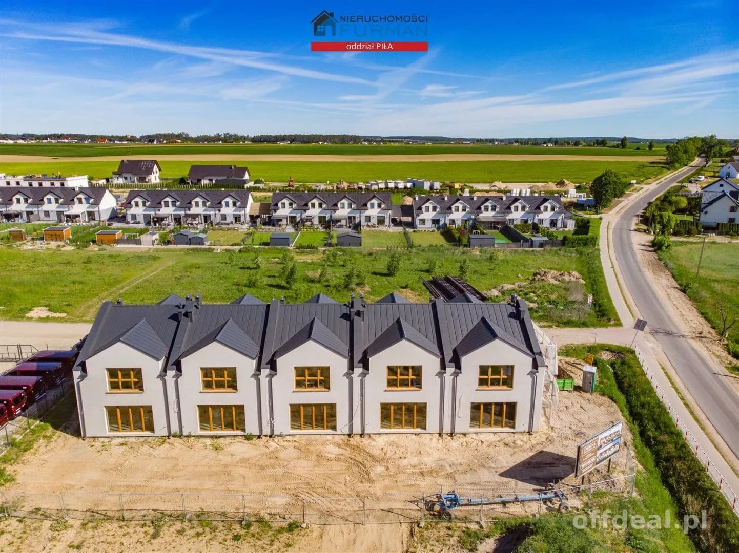 Szereg skrajny na sprzedaż Złotów okolice