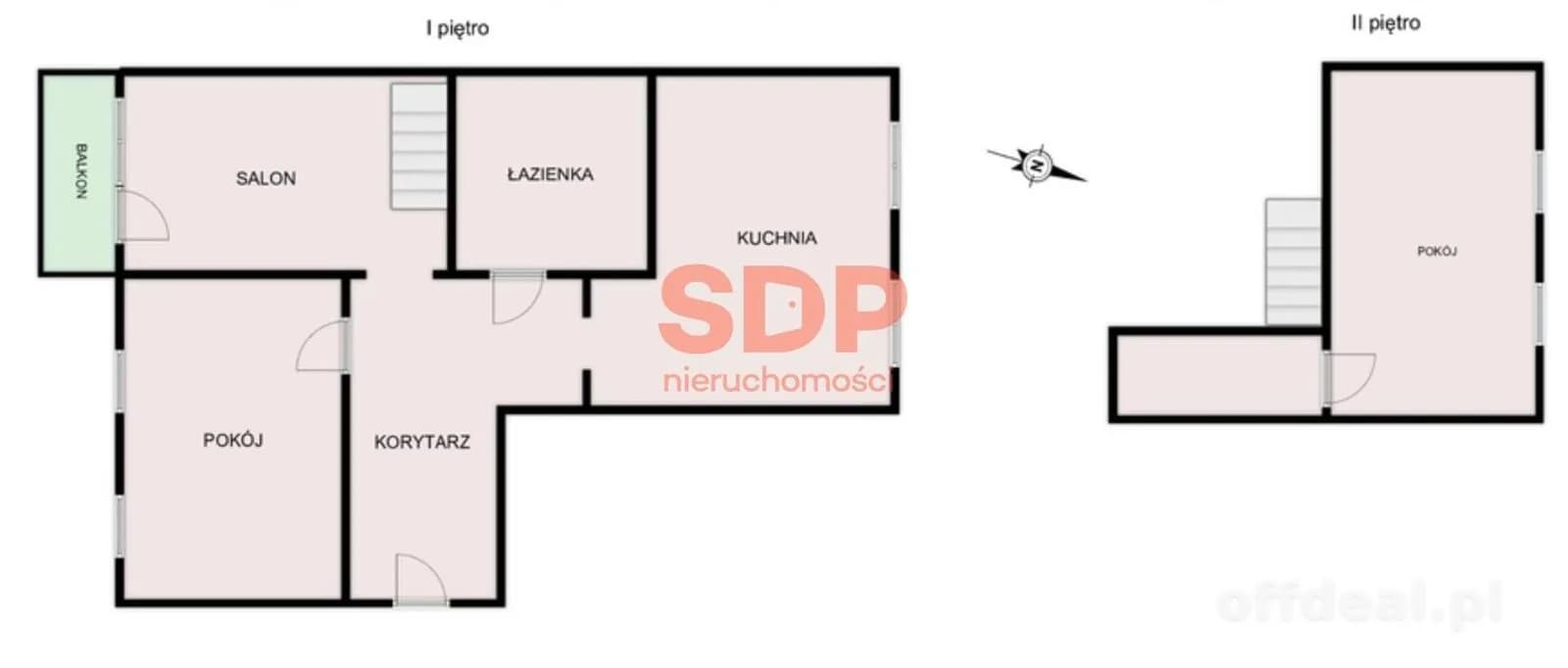 Klecina | dwupoziomowe | łącznie 103m2 z antresolą