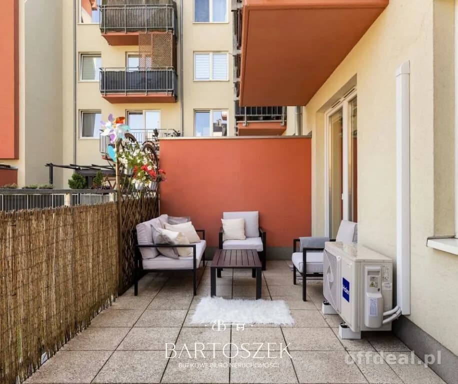 Przytulne 2 pokoje | Taras 18 m² | Klimatyzacja