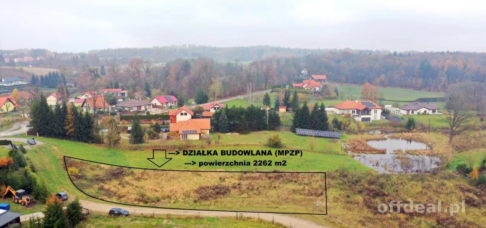 Gajewo - duża działka budowlana