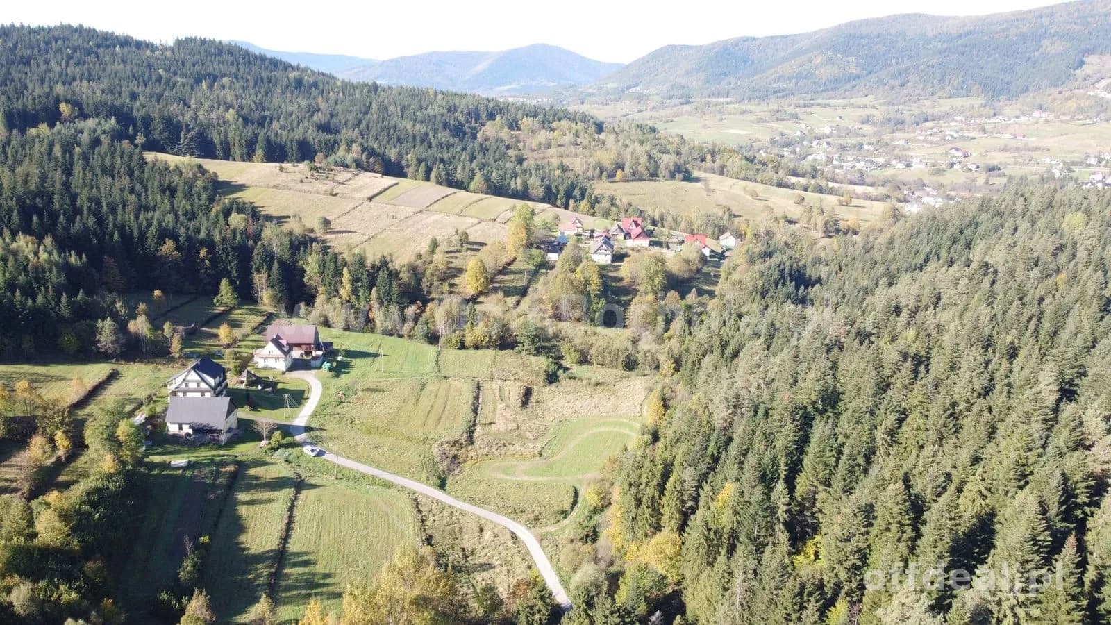 Kasina Wielka 11ar w spokojnym miejscu pod lasem