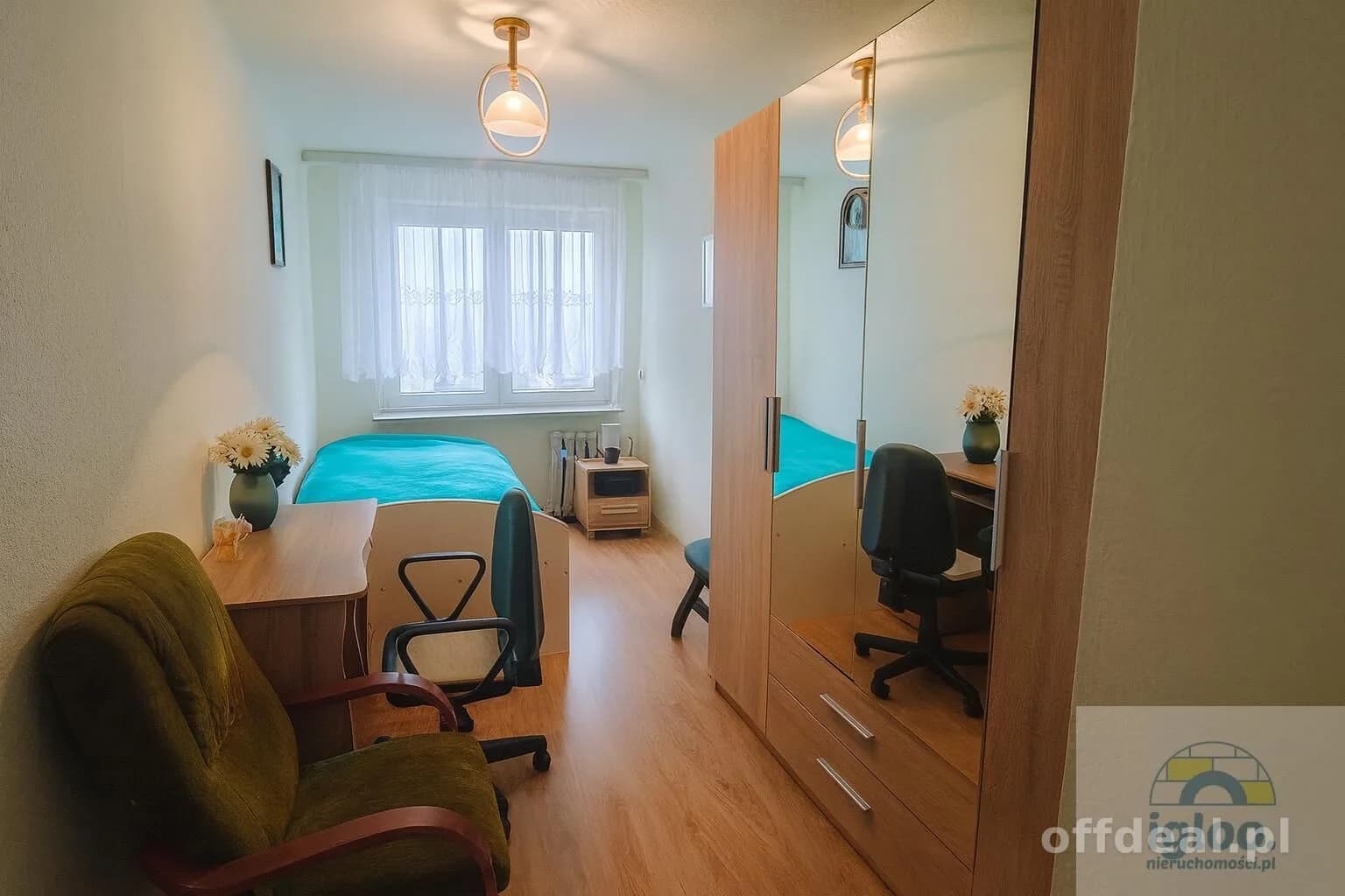 2 pok + widna kuchnia balkon do zamieszkania
