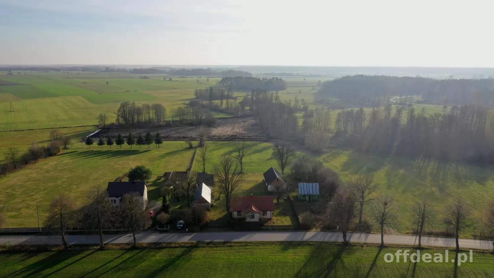 Uroczy dom na wsi i 3 ha ziemi