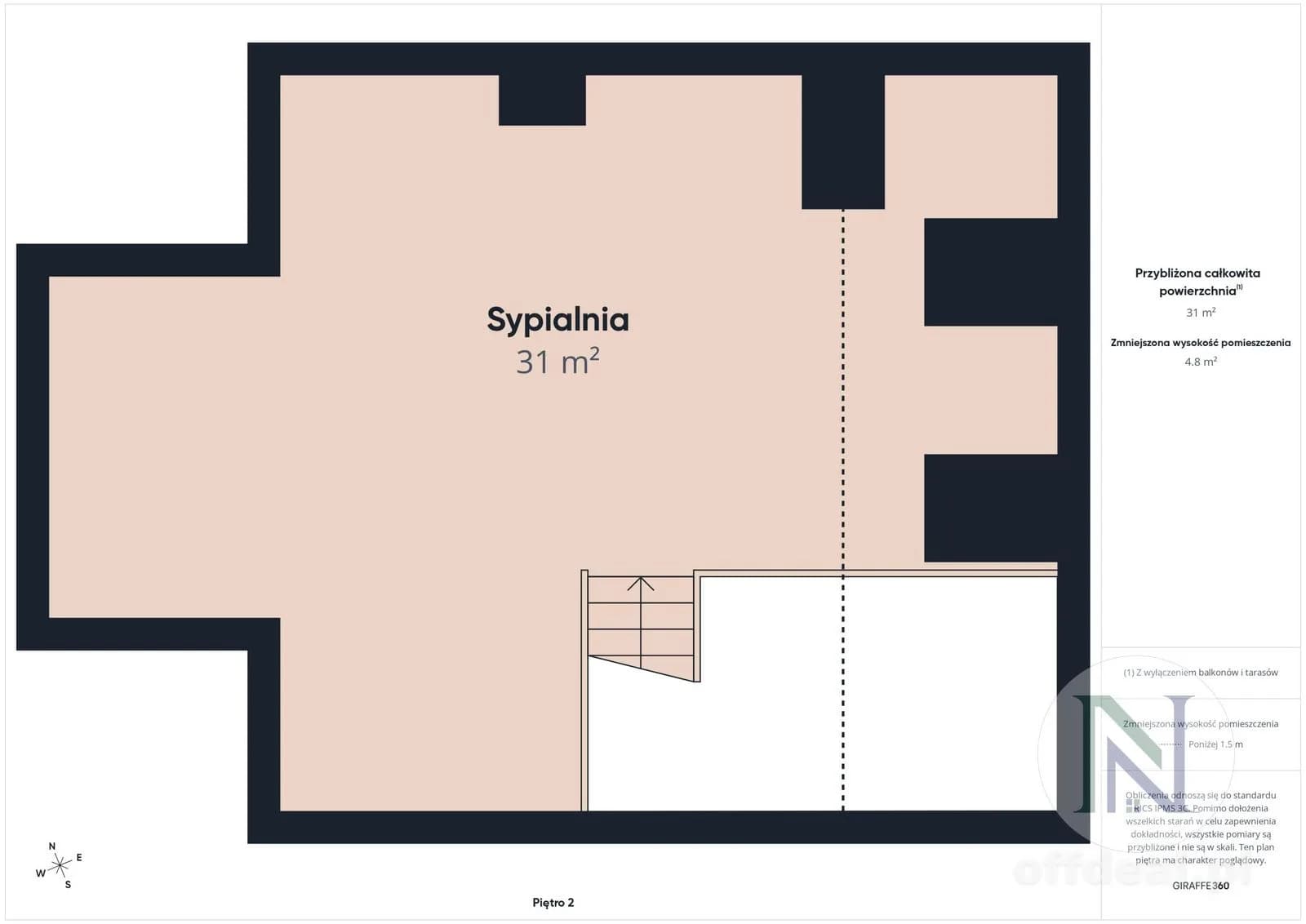 Foto 6: Wohnung, 2 rooms, 56 m², Wrocław
