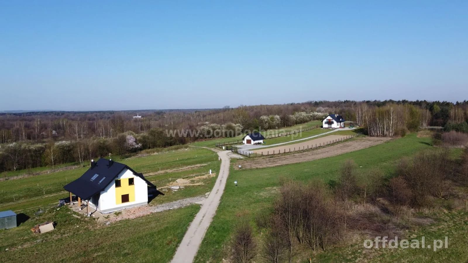 Budowlana działka 35ar Mokrzyska blisko Brzeska