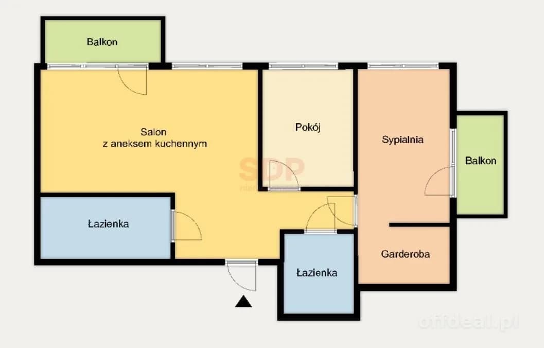 appartement à vendre à Wrocław, Śródmieście, Nadodrze | 3 pièces | 84 m²
