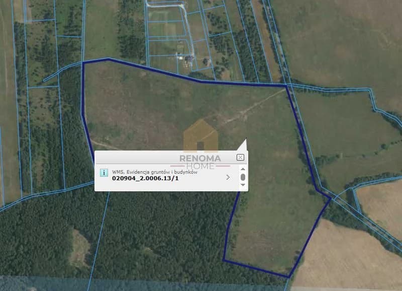plot for sale in Miłogostowice | 196,400 m²