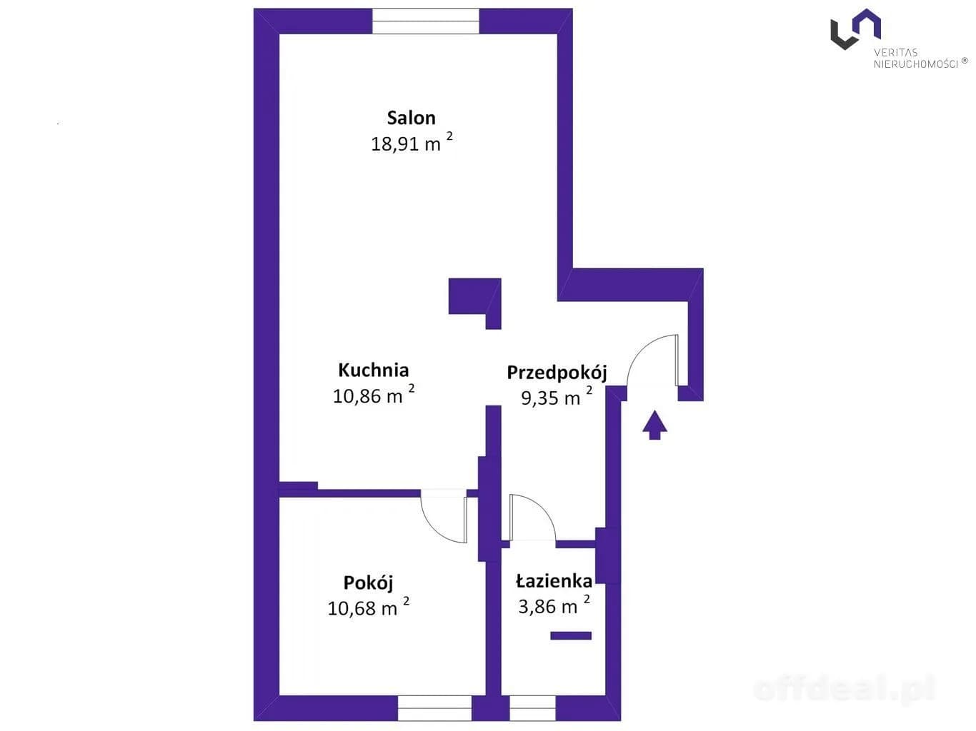 Apartament w cichej i spokojnej okolicy. Kameralne