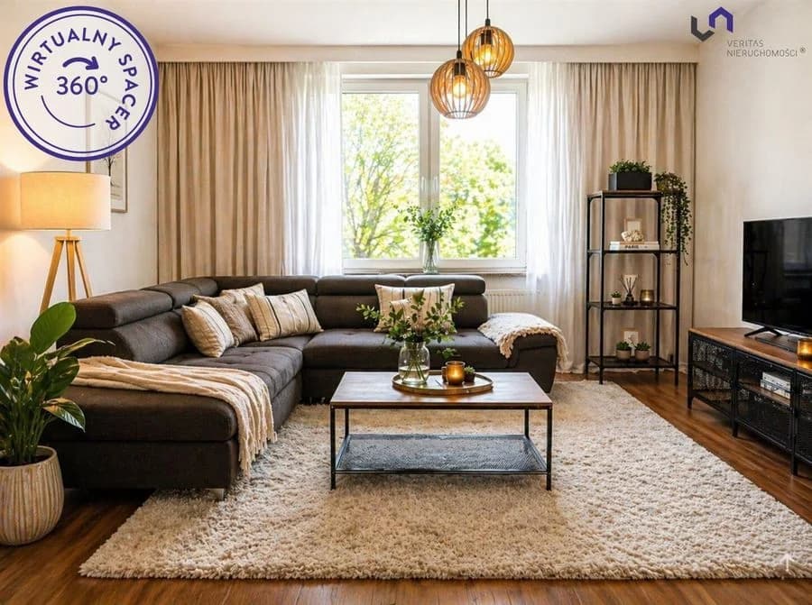 Apartament w cichej i spokojnej okolicy. Kameralne