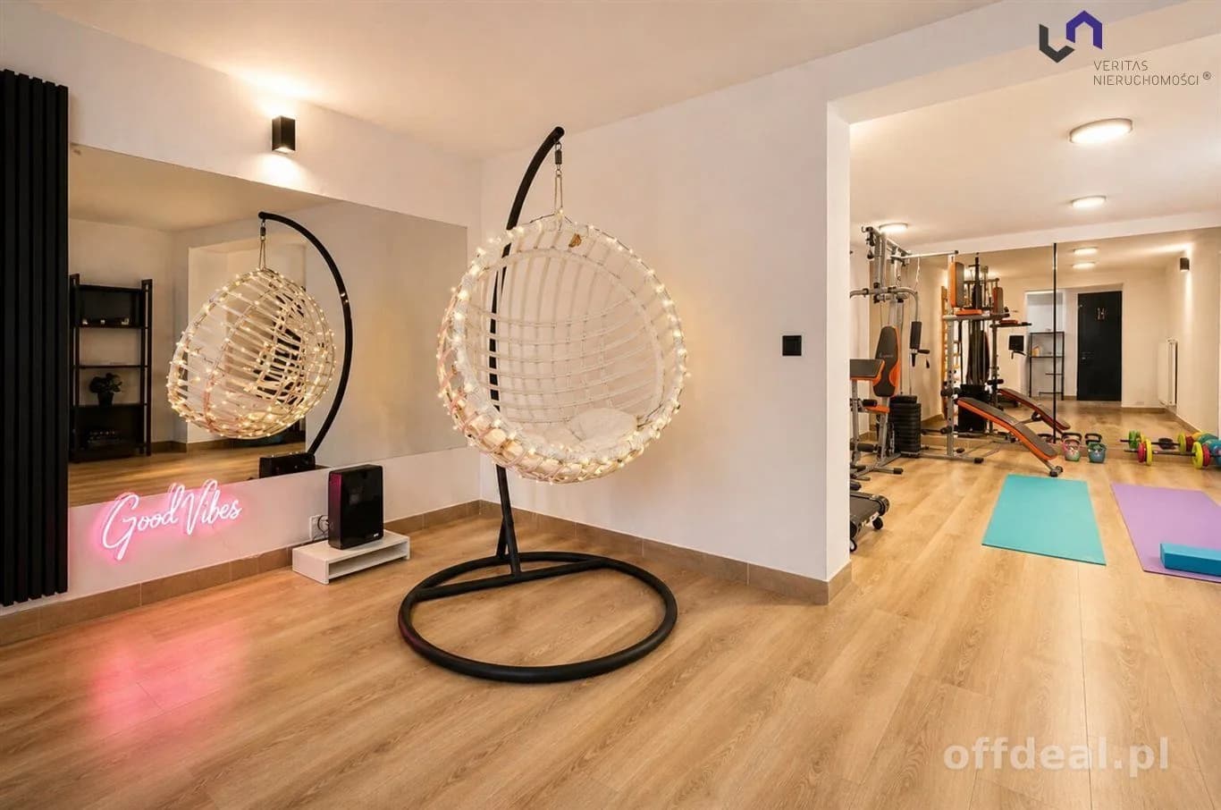 Apartament w cichej i spokojnej okolicy. Kameralne