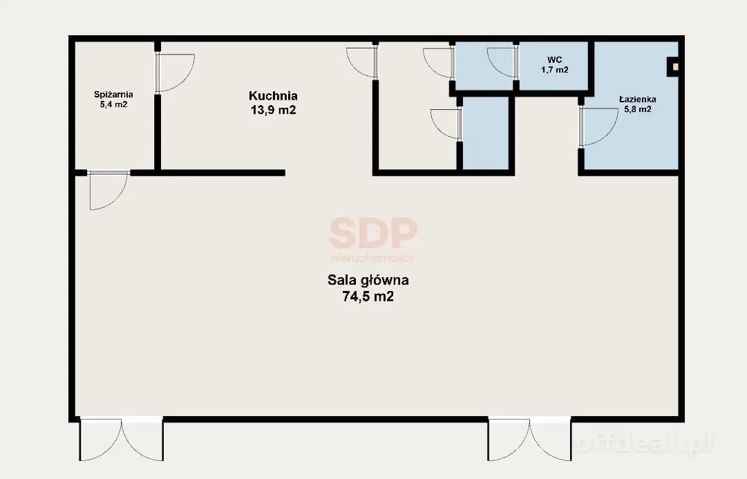 commercial property for rent in Wrocław, Psie Pole, Wojnów | 109.97 m²