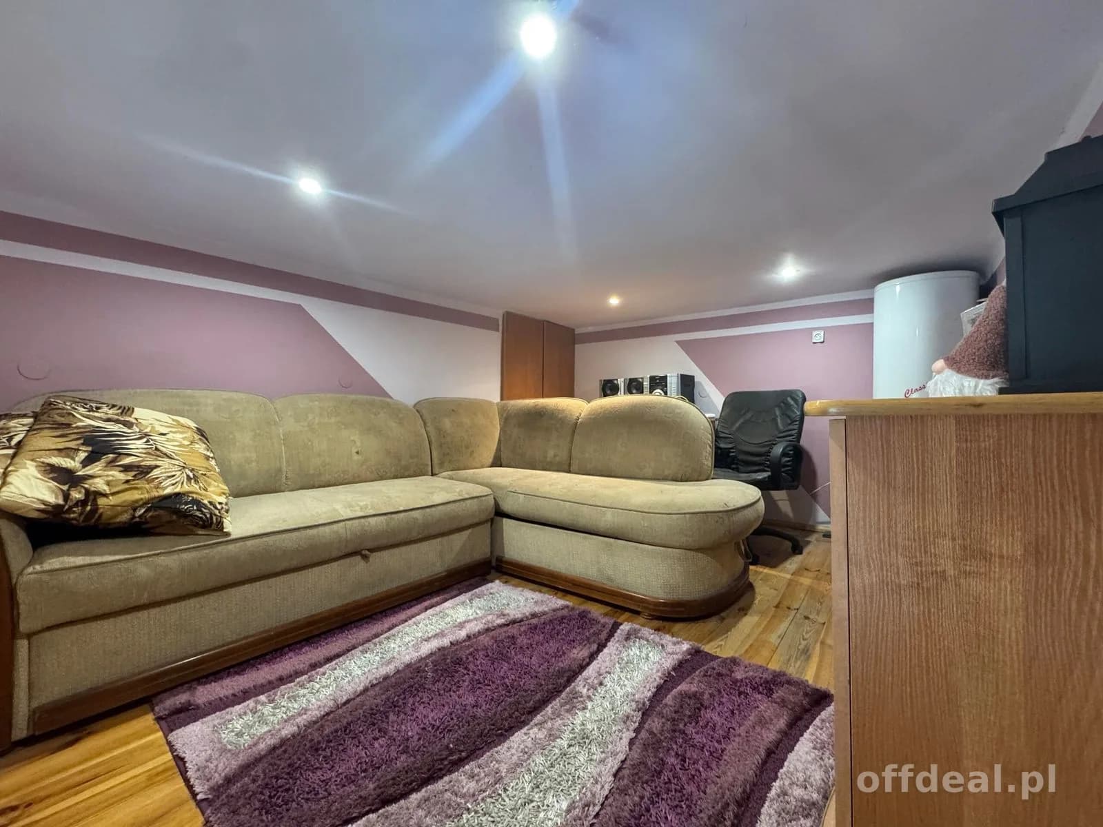 Mieszkanie z antresolą w Zambrowskiej kamienicy-41,65 m²