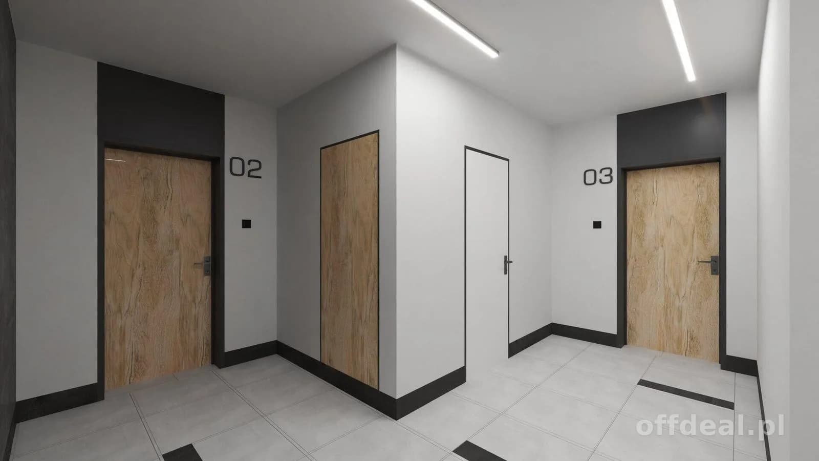Nowoczesne mieszkanie 51 m² z tarasem | Łomża, ul. Popiełuszki 4