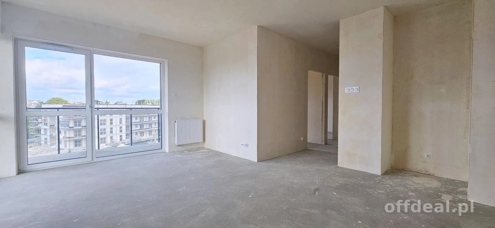 Nowoczesne mieszkanie 51 m² z tarasem | Łomża, ul. Popiełuszki 4