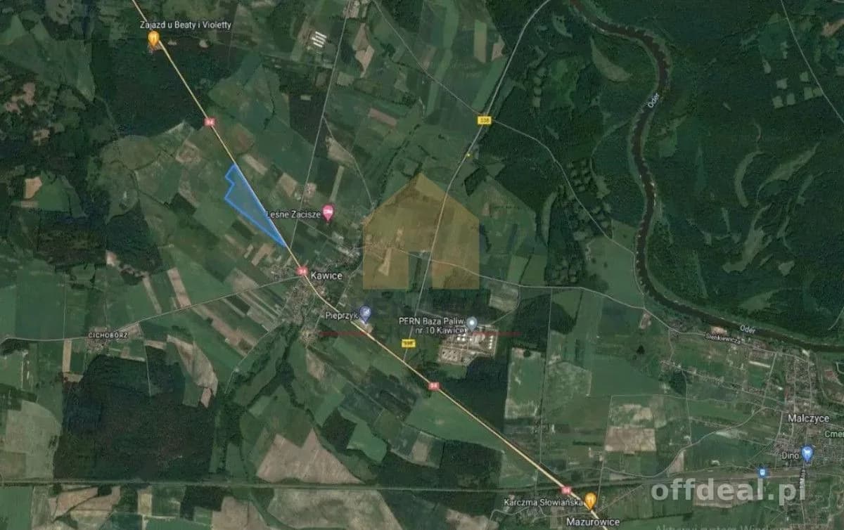 duża działka rolna/dojazd z drogi asfaltowej