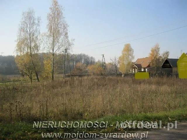 Działka budowlana ok. 1300 m2, Zboiska.