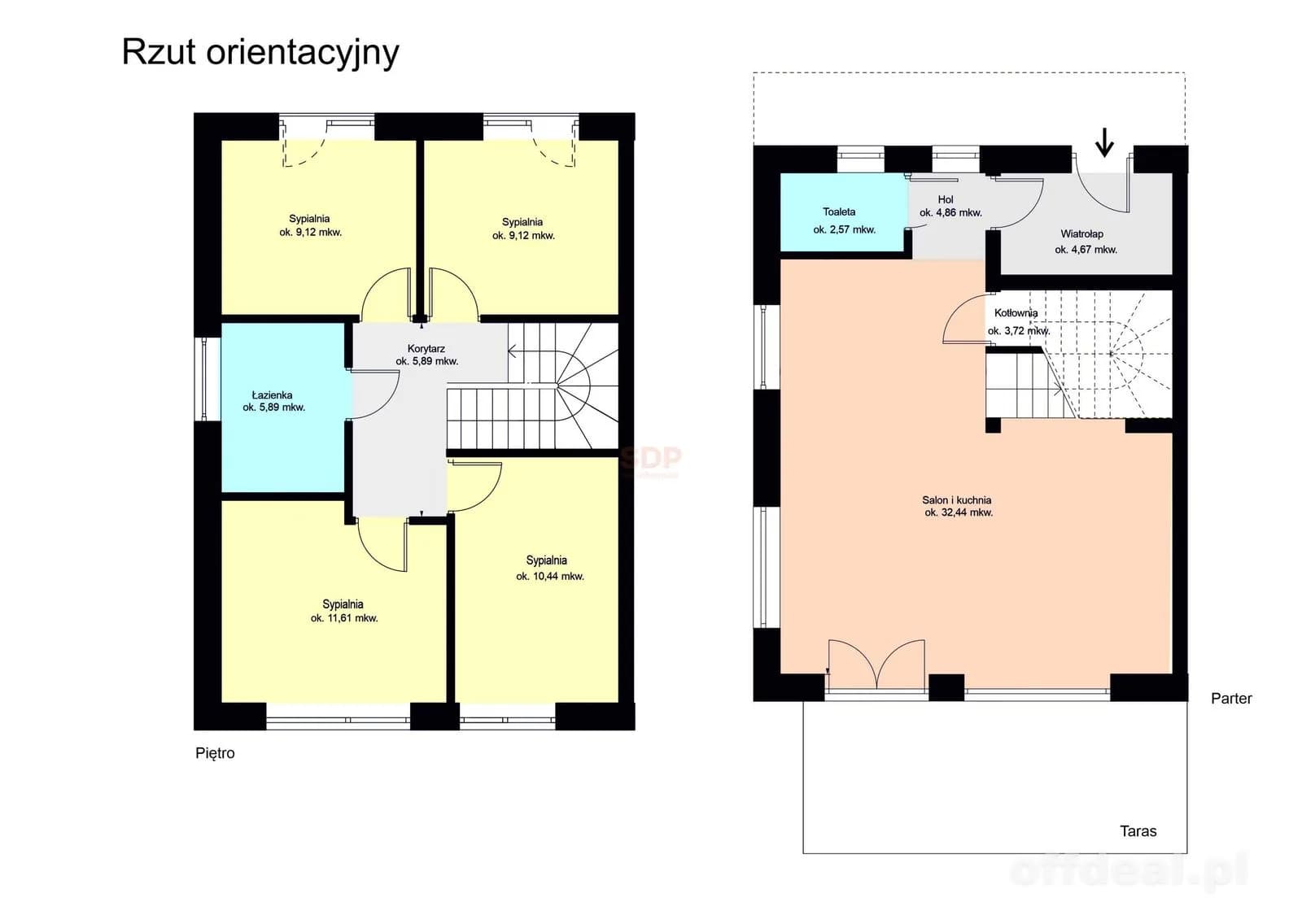 5-Zimmer Haus zum Verkauf in Krzyżowice | 104,92 m²