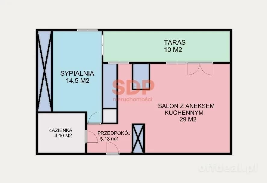 Nowy apartament 2 pok. Reymonta.Do wprowadzenia.
