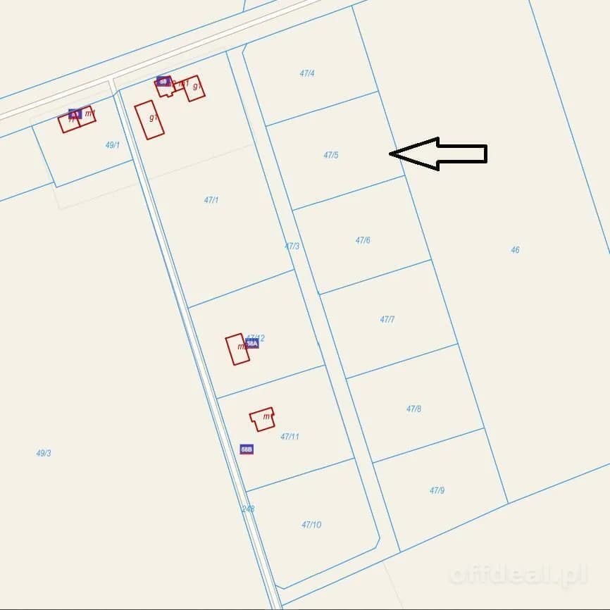 ділянка на продаж у Robuń | 3 202 m²