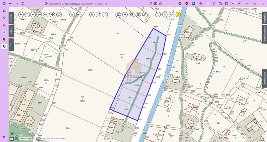 terrain à vendre à Pieszyce | 1 000 m²