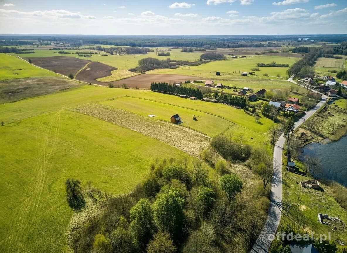 plot for sale in Ełk, Guzki | 9,867 m²