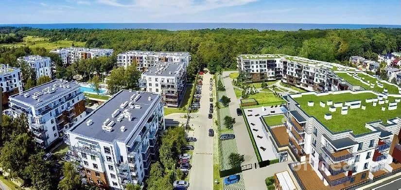 квартира на продаж у Kołobrzeg, Zachodnia | 1-кімн. | 33 m²
