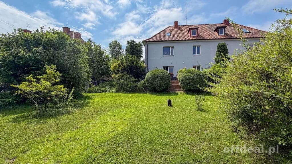 Giżycko | dom bliźniak z dużym ogrodem