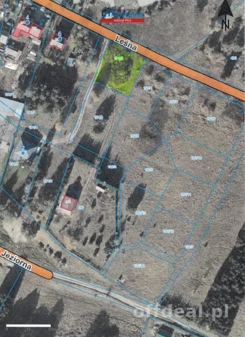 terrain à vendre à Lędyczek | 800 m²