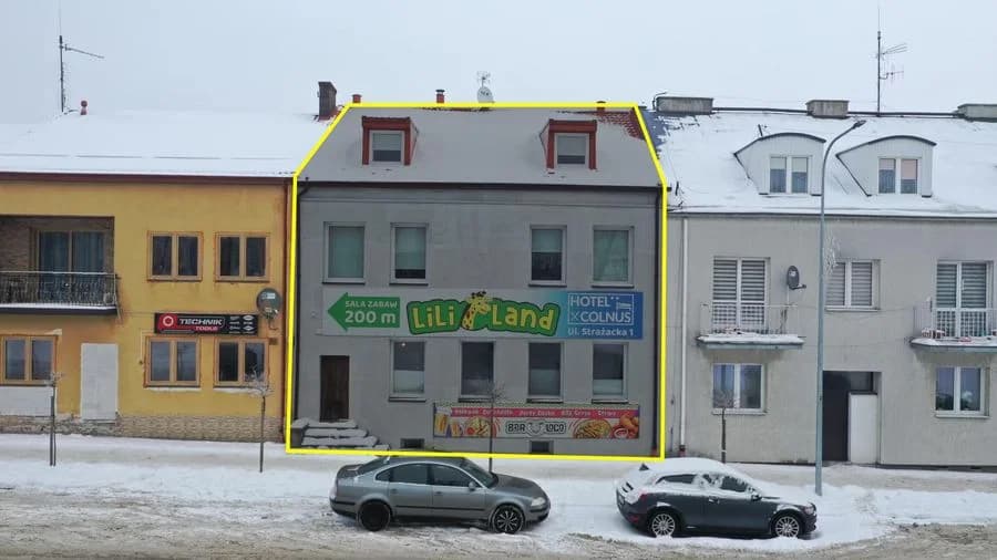 Budynek mieszkalny z potencjałem inwestycyjnym w centrum Kolna