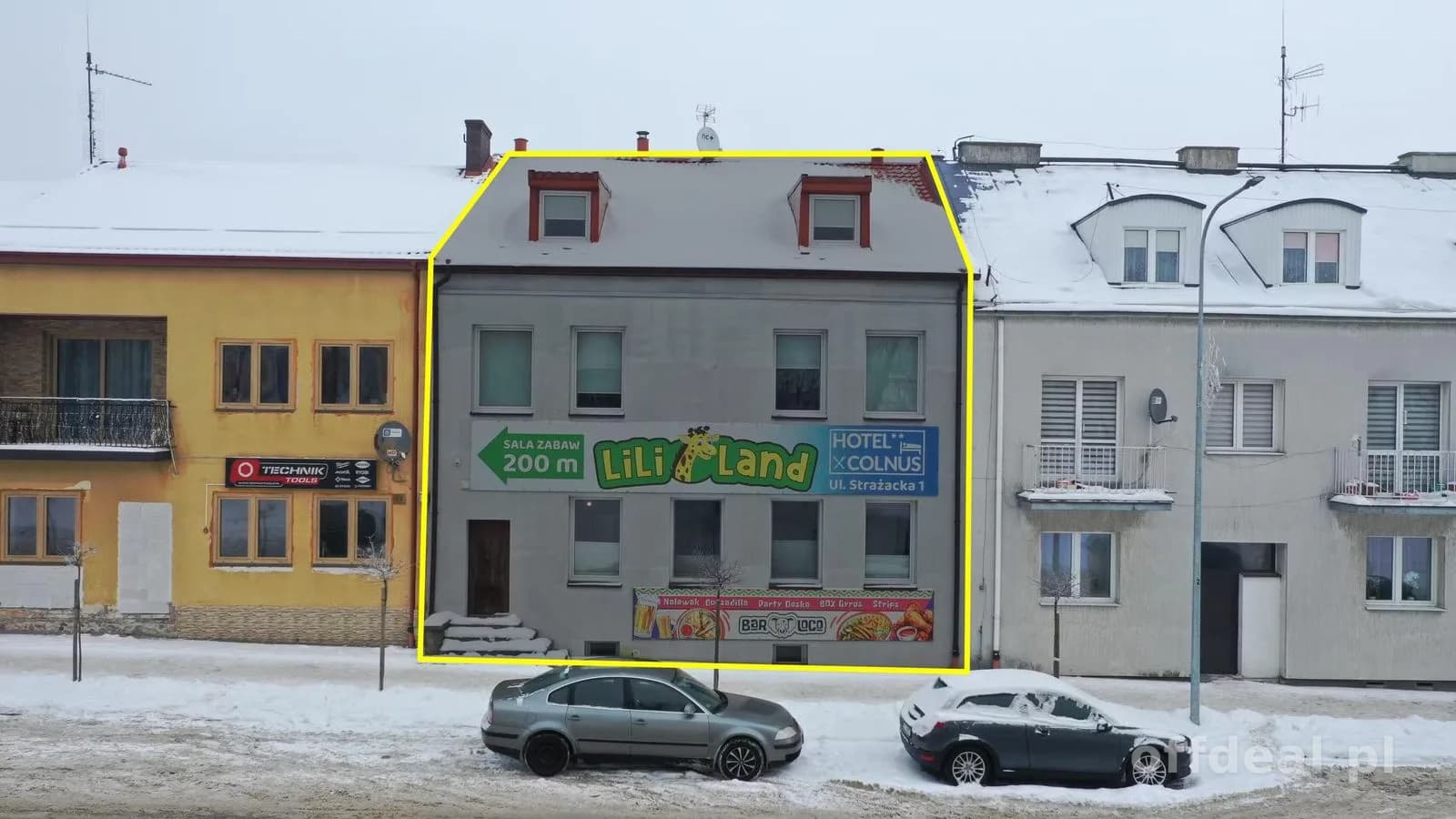 Budynek mieszkalny z potencjałem inwestycyjnym w centrum Kolna