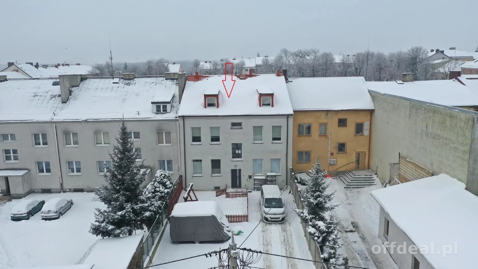 Budynek mieszkalny z potencjałem inwestycyjnym w centrum Kolna
