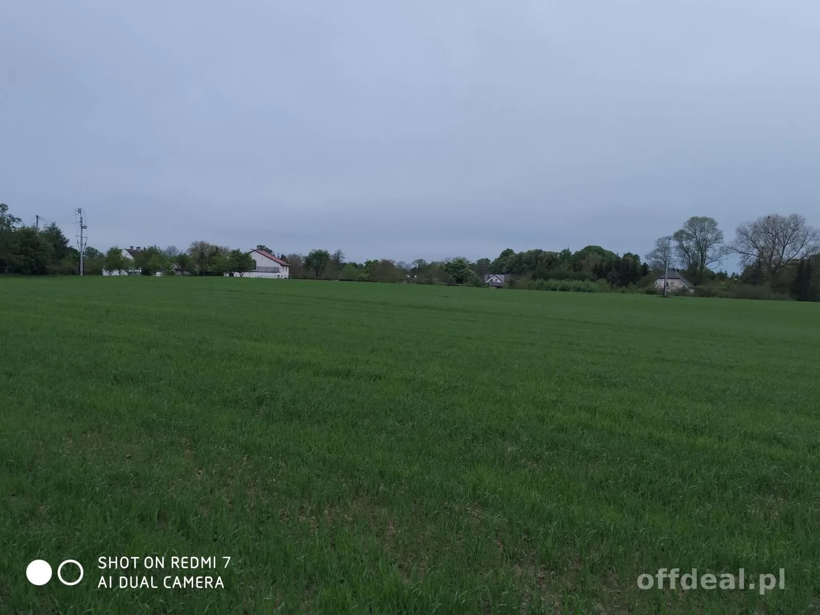 Czernin uzbrojona działka budowlana o pow. 1620 m2