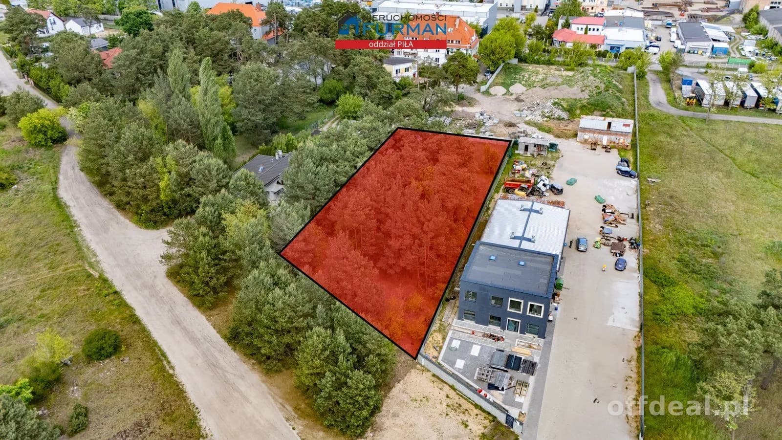 terrain à vendre à Piła, Górne | 2 012 m²
