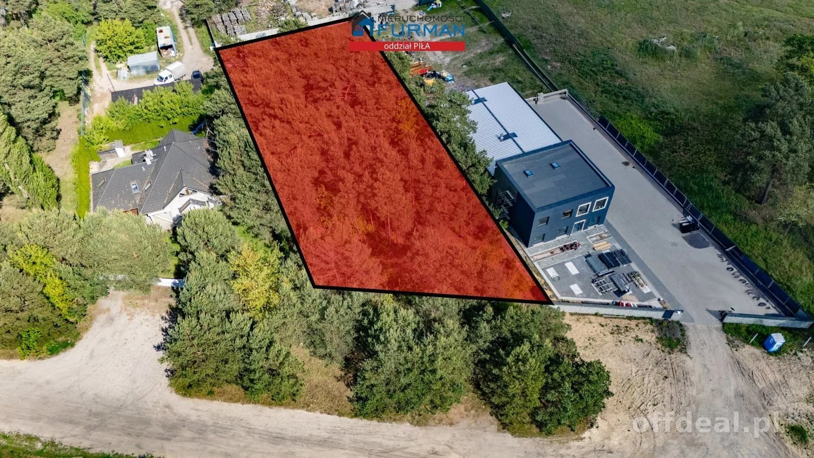 terrain à vendre à Piła, Górne | 2 012 m²