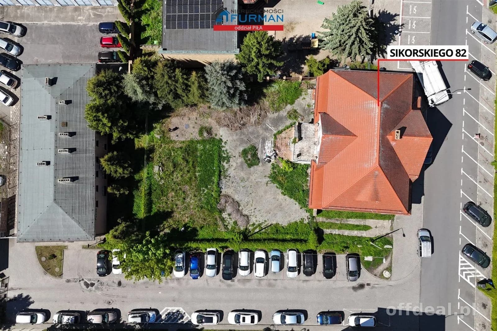 Obiekt|Serce Piły|Usługa+Mieszkania|Własny Parking