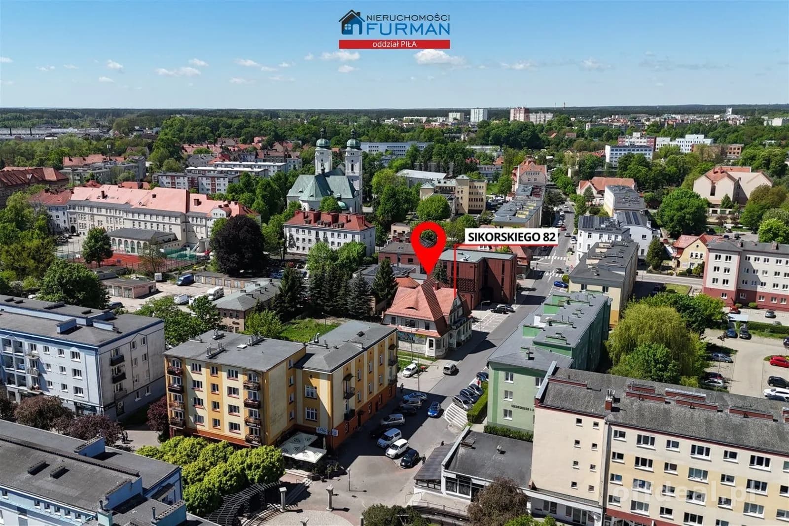 Obiekt|Serce Piły|Usługa+Mieszkania|Własny Parking
