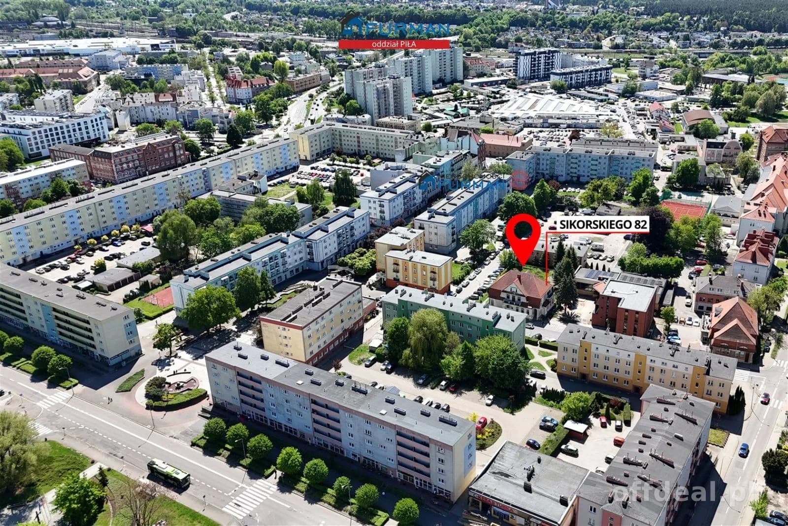 Obiekt|Serce Piły|Usługa+Mieszkania|Własny Parking