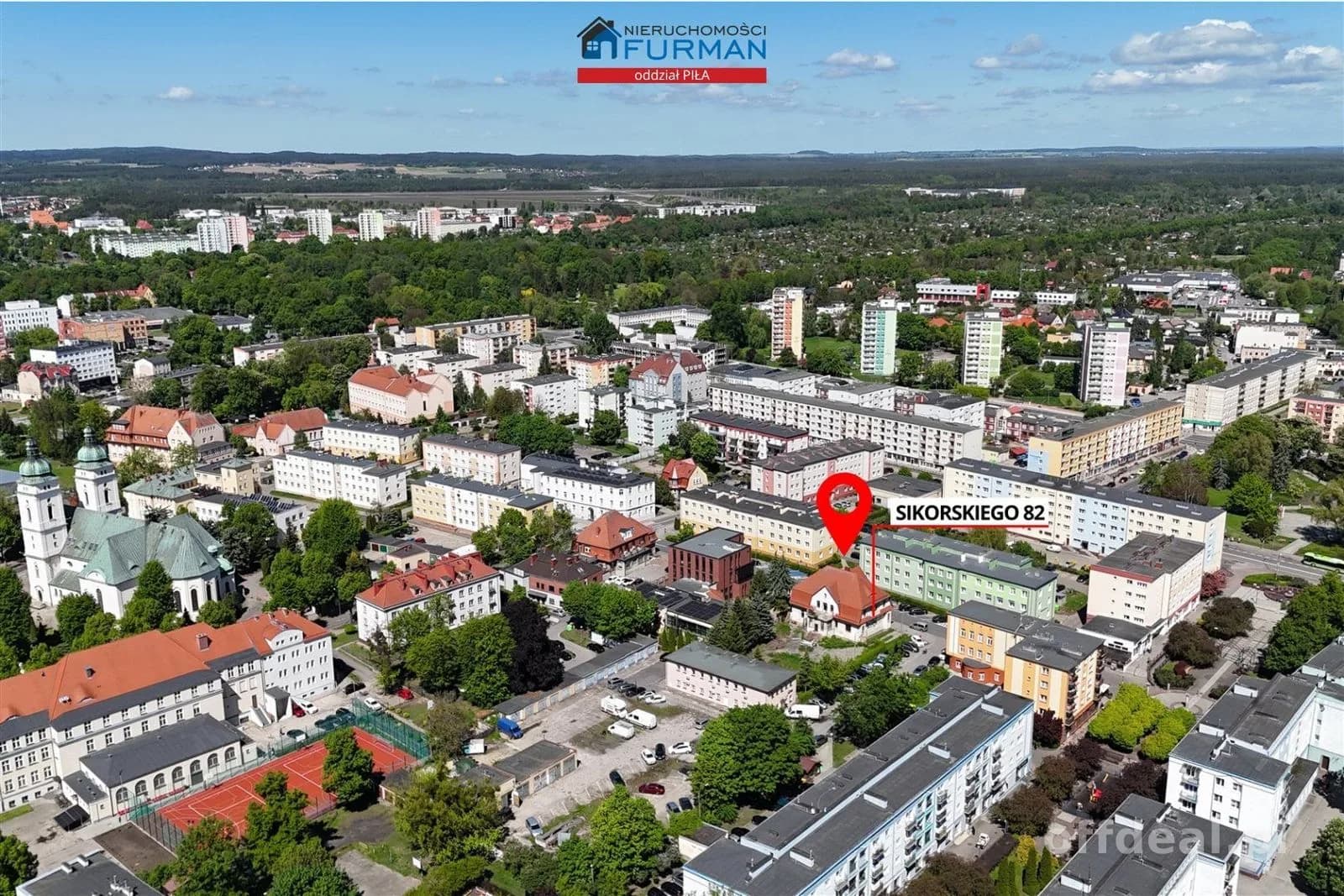 Obiekt|Serce Piły|Usługa+Mieszkania|Własny Parking