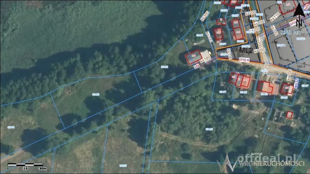 plot for sale in Jesiona, Jesionka